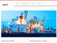 Tablet Screenshot of apac21.com